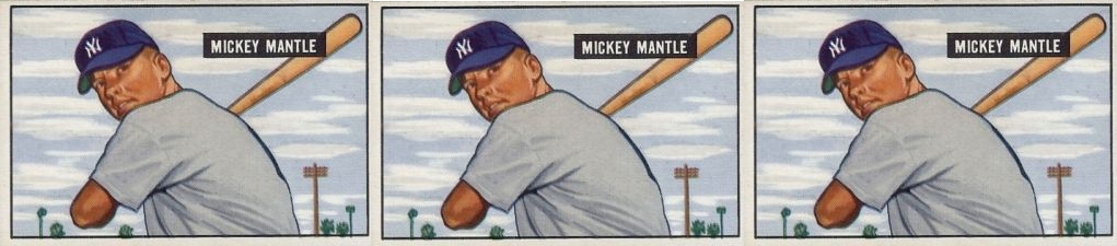 1951 Bowman Mickey Mantle Rookie Card